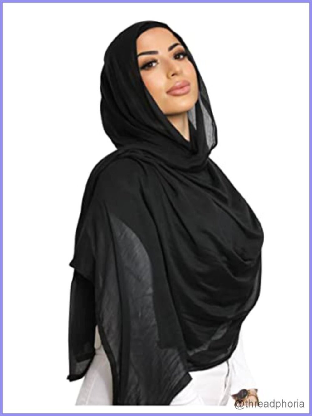 Viscose Woven Hijab Scarf Shawl Wrap 72 Inch Lightweight